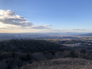 view from a hilltop